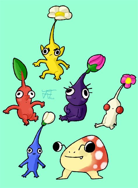 Pikmin by Flowfell on DeviantArt