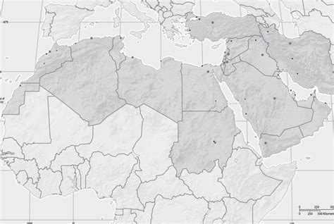 North Africa And The Middle East Map Quiz - Angela Maureene