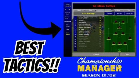 Championship Manager 01 02 The Best Tactics Cm0102 Cm0102bestformations Tgr – Otosection