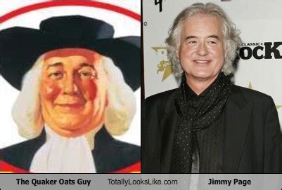 The Quaker Oats Guy Totally Looks Like Jimmy Page - Totally Looks Like