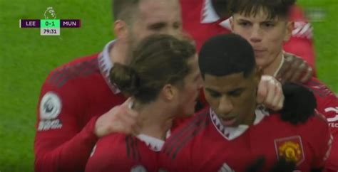 Marcus Rashford's goal vs Leeds United (VIDEO)