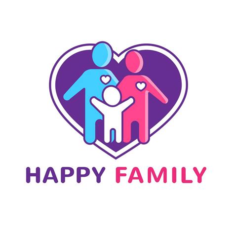 Family Logo Illustration 468245 Vector Art at Vecteezy