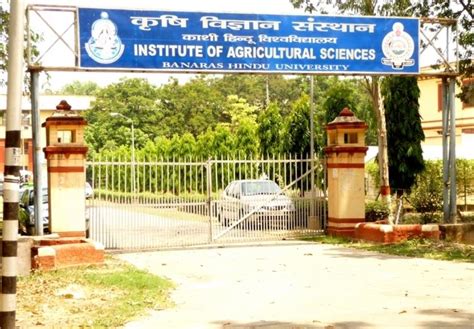 Institute of Agricultural Sciences, Banaras Hindu University ...