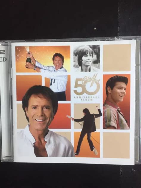 CLIFF RICHARD 50TH Anniversary Album Used 50 Track Greatest Hits Cd Pop 50s-00s $4.31 - PicClick CA