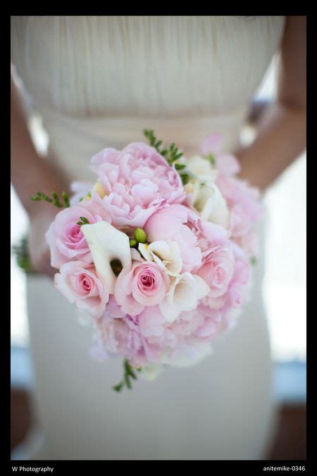 Bouquet Bridal: Pale Pink Peonies Bouquet