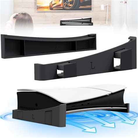 Amazon.com: PS5 Slim Horizontal Stand, PS5 Slim Accessories [Minimalist Design], PS5 Slim Stand ...