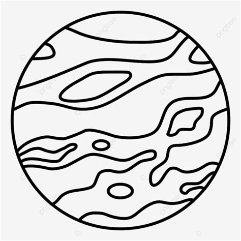 Venus Planet Icon Outline Vector, Planet Drawing, Plane Drawing, Venus ...