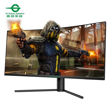 TITAN ARMY 34 inch fish screen 3440*1440 144Hz WQHD wide color gamut HDR400 1500R curved rotary ...