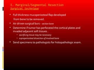 Resection oral surgery (very simplified) | PPT