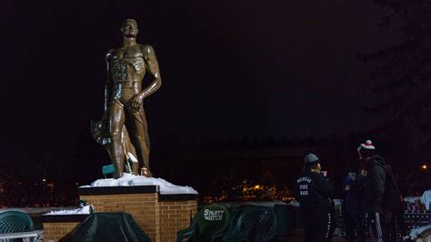 At Michigan State, Students Protect Their Mascot From Mischievous ...