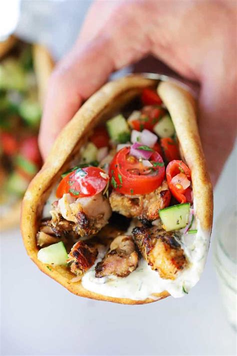 Chicken Gyro with Tzatziki Sauce | How To Feed A Loon