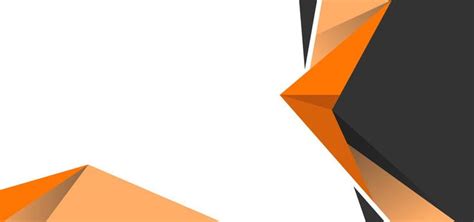 Orange Geometric Business Card Background | Poster background design ...