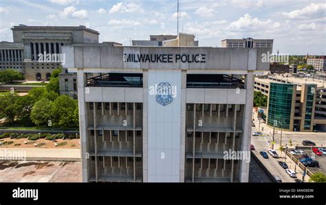 Milwaukee Police Department District 1, Milwaukee, WI, USA Stock Photo ...