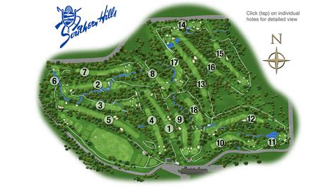 Southern Hills US Open Map Art & Collectibles Prints trustalchemy.com