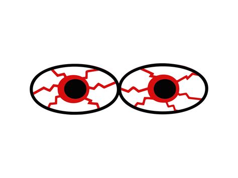 Eyes Svg Bloodshot Eyes Svg Eyes Clipart Red Eyes Cut File - Etsy Finland