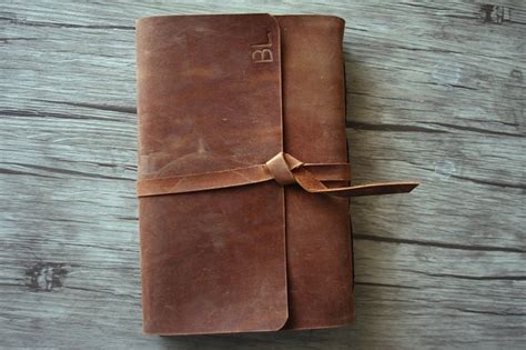 Leather Bound Journals Personalized- Flixgifts