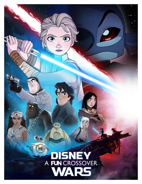 The Disney Wars mashup