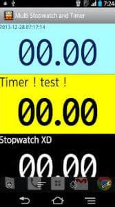 Multi Stopwatch - Perfect for every timing situation