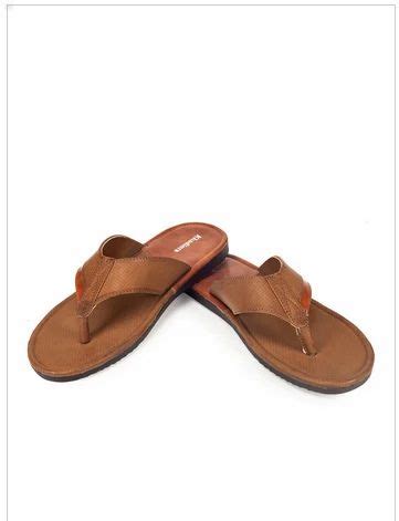 Leather Khadim's Brown Lifestyle Slip-On Sandal 28024528030 at Rs 499/pair in Kolkata