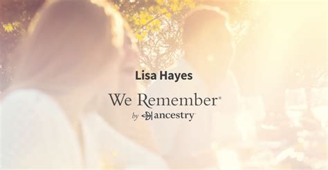 Lisa Hayes (1970-1995) | Obituary