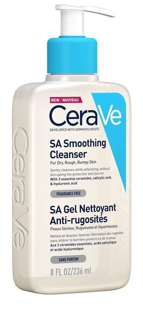 Cerave SA Smoothing Cleanser With Salicylic Acid | The Best Salicylic ...