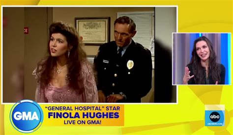 General Hospital: Finola Hughes REVEALS A GH Secret