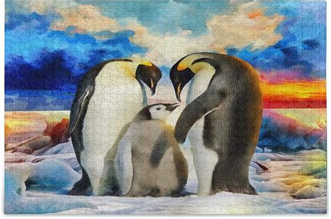 Penguin - Jigsaw Puzzle 500 Pieces Wooden Puzzle for Adults Teens Kids - Walmart.com