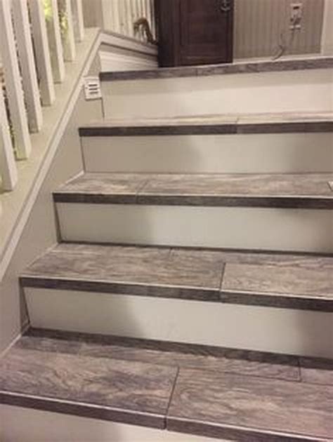 40 Stunning Diy Stairs To Rock This Year - Page 16 of 42 | Stair remodel, Stairs, Tile stairs