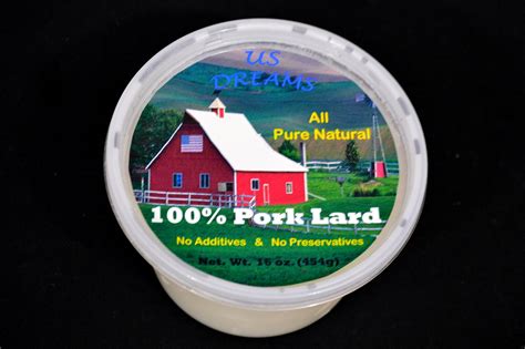 Buy 100% Pure All Natural Pork Lard 1 lb. (16 oz.) one pound Online at desertcartAndorra