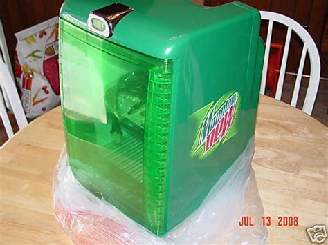 Mountain Dew Mini Fridge Cooler & Warmer NEW IN BOX NR | #42443523