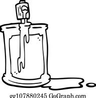 120 Black And White Cartoon Spray Can Clip Art | Royalty Free - GoGraph
