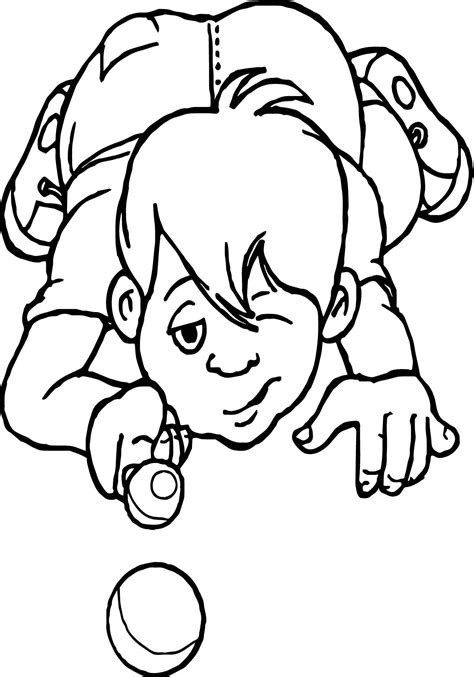 awesome Kid Playing And Kicking Marbles Coloring Page Free Printable Coloring Sheets, Coloring ...