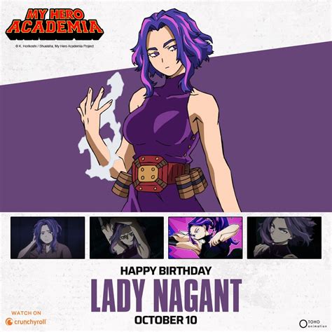 Happy Birthday, Lady Nagant! 💜 : r/BokuNoHeroAcademia