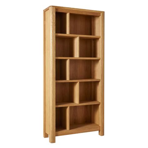 John Lewis Seymour Tall Bookcase | Oak at John Lewis