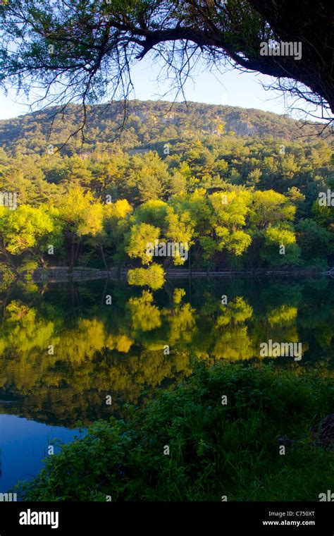 reflection at lake Stock Photo - Alamy