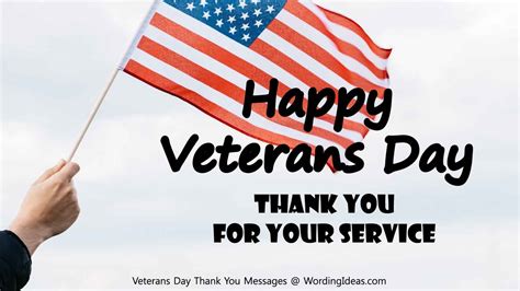 Veterans Day Thank You Messages and Quotes » Wording Ideas