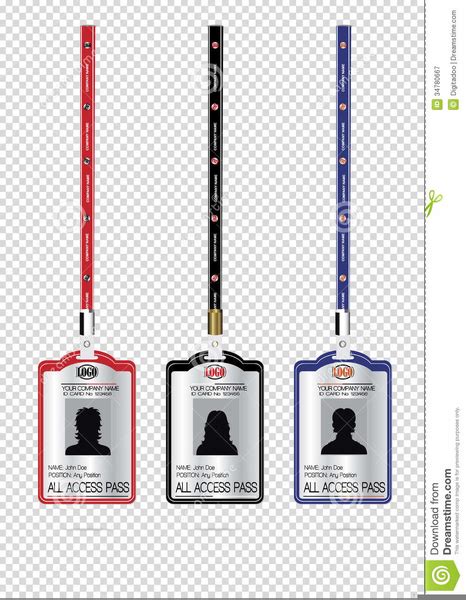 Id Badge Clipart | Free Images at Clker.com - vector clip art online ...