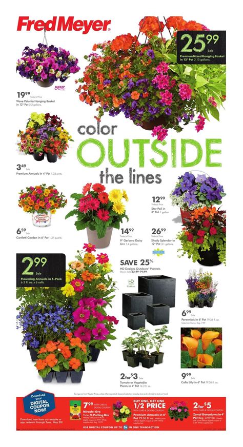 Fred Meyer Garden Center Weekly Ad & Specials from May 22