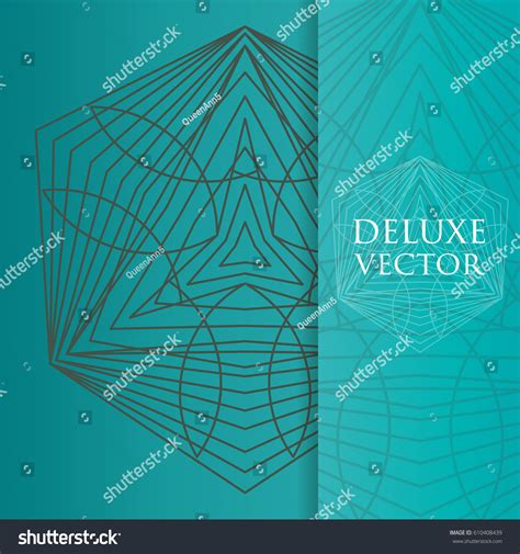 Square Invite Template Vector Invitation Mandala Stock Vector (Royalty Free) 610408439 ...