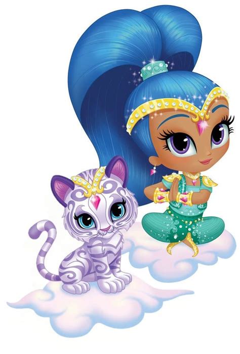 Shimmer et brillent personnage Party Props découpes image 1 | Shimmer and shine characters ...