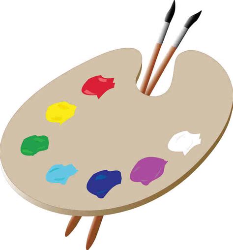 Artist Palette Template - ClipArt Best