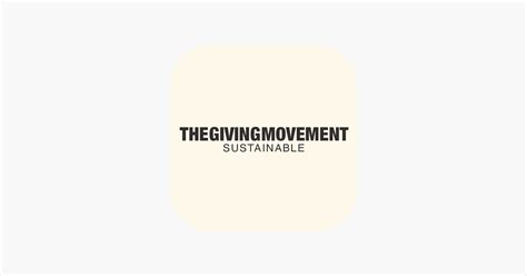 ‎The Giving Movement on the App Store