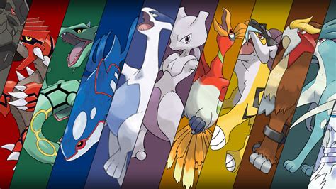 Legendary Pokemon Wallpaper (1, 2, 3 and 5 Gen.) by JociNik on DeviantArt