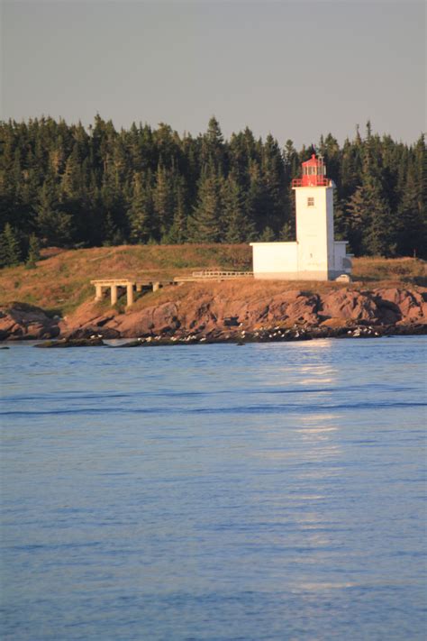 Bliss Lighthouse - Bay of Fundy | Scenic photos, Lighthouse, Whale watching