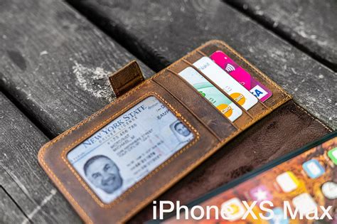 iPhone X Leather Wallet Case - No.01 - Galen Leather