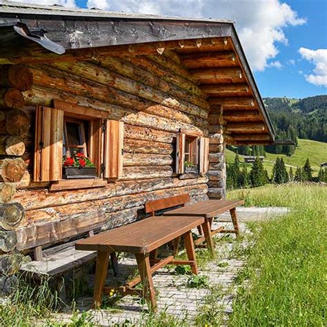 Chalets in the Dolomites, Italy - mountain lodges