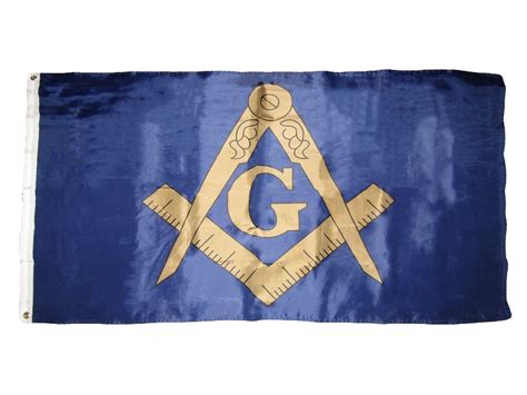 3x5 Blue and Bronze Gold Mason Masonic Freemason Flag 3'x5' House Banner (RAM) - Walmart.com