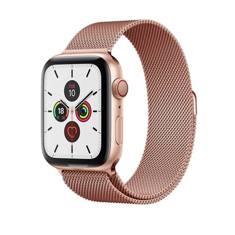 Rose Gold Milanese Loop for Apple Watch