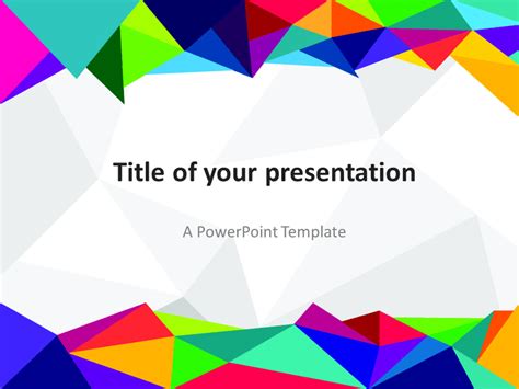 Abstract 80s PowerPoint Template - PresentationGO.com