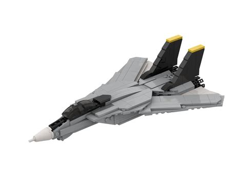 LEGO MOC F-14 Tomcat - Microfig Scale by JustOneMoreBrick | Rebrickable ...